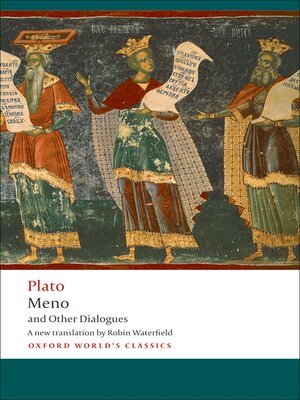 cover image of Meno and Other Dialogues